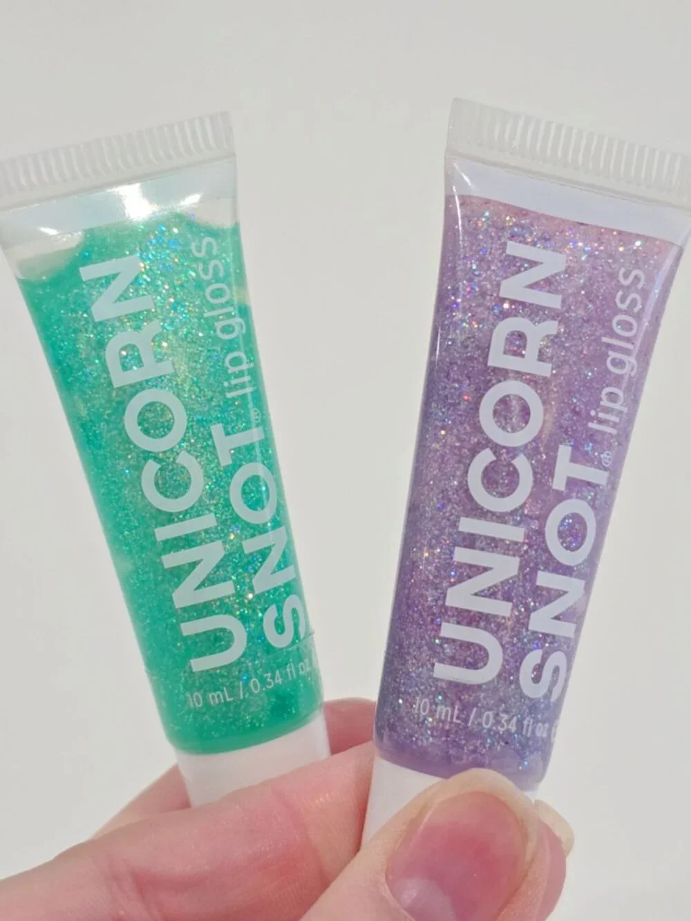 Unicorn Snot ✦ Glitter Lip Gloss ✦ Green or Purple Holographic Sparkle NWT